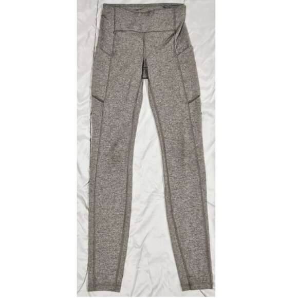 Lululemon Leggings Women's 2 Speed Up Tight 28" Heathered Black W5AT0S - Picture 1 of 4